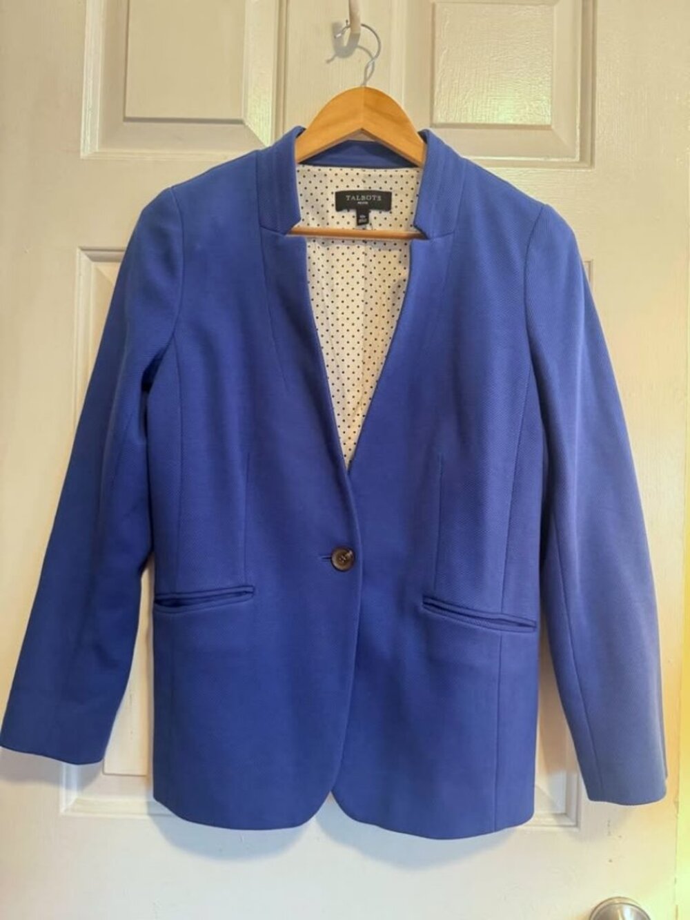 Colbalt Blue Talbots Blazer